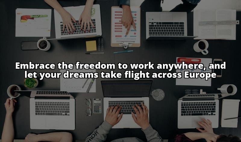 30 European countries with a digital nomad visa