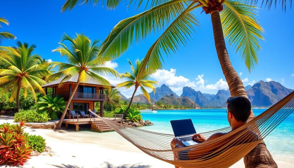 Caribbean remote work destinations