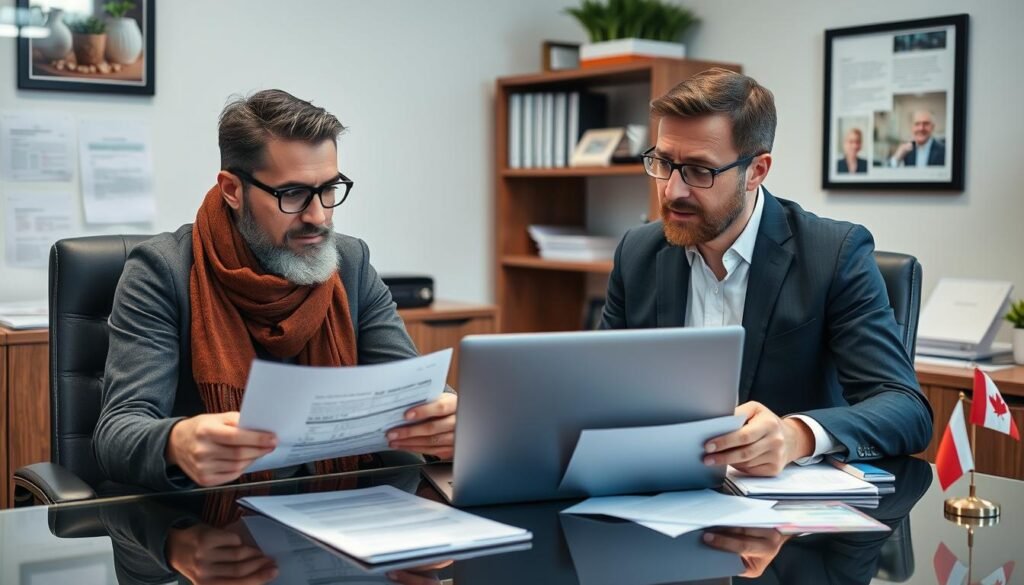 Digital nomad reviewing tax implications of working in Canada Digital nomad reviewing tax implications of working in Canada
