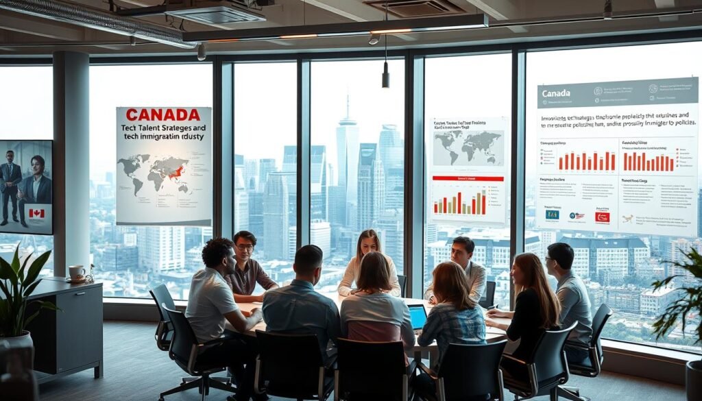 Canada immigration policies tech talent strategy