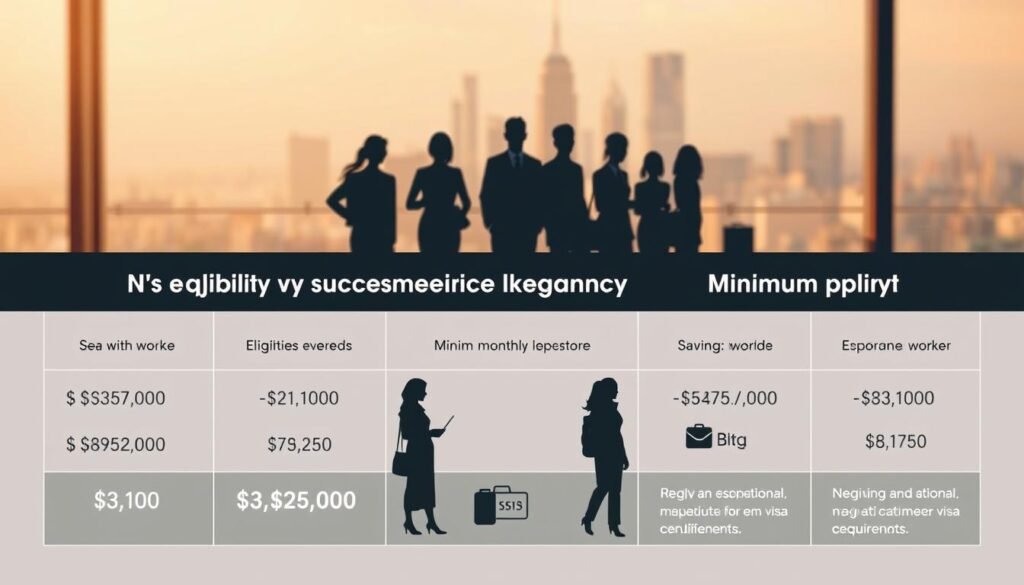minimum income requirements for remote workers